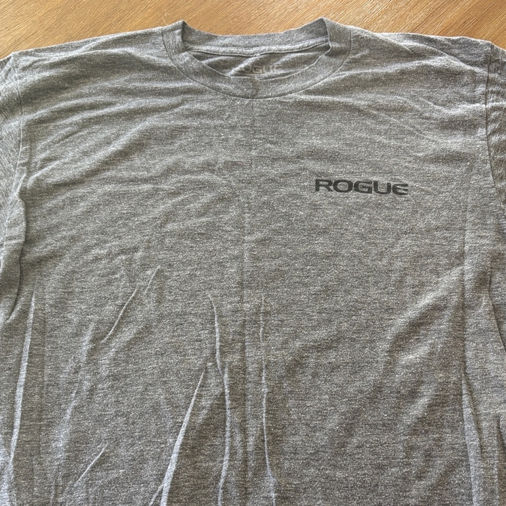 Rogue Rich Froning Men's Heather Gray Short Sleeve Tee